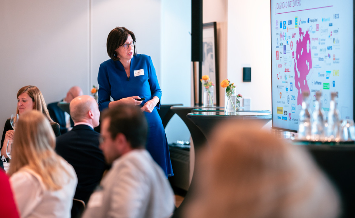 Elisabeth Niejahr bei BC4D Dinner