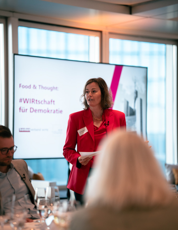 Sarah Schmidtke bei BC4D Dinner