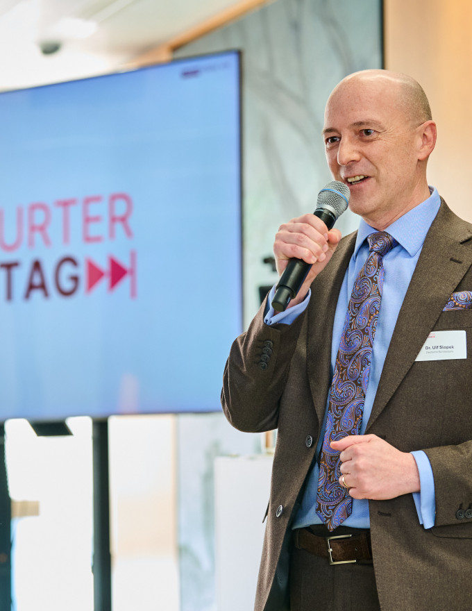 Dr. Ulf Slopek eröffnet den Frankfurter Bankentag 2026